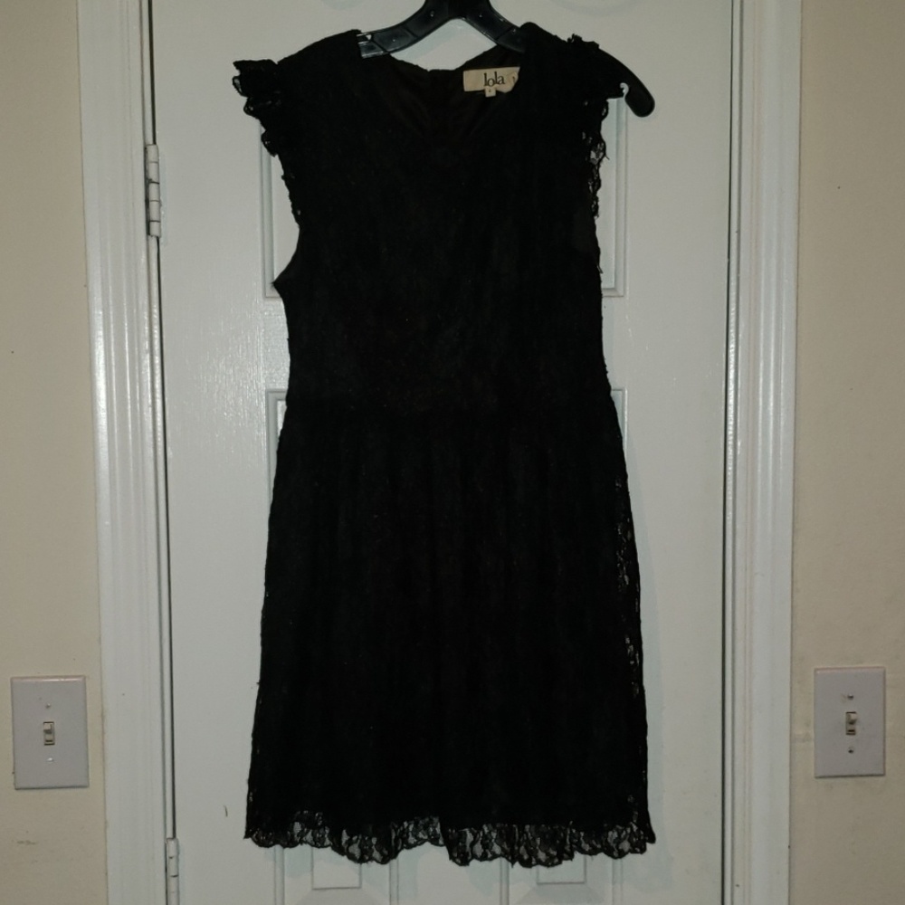 Lola Black Dress